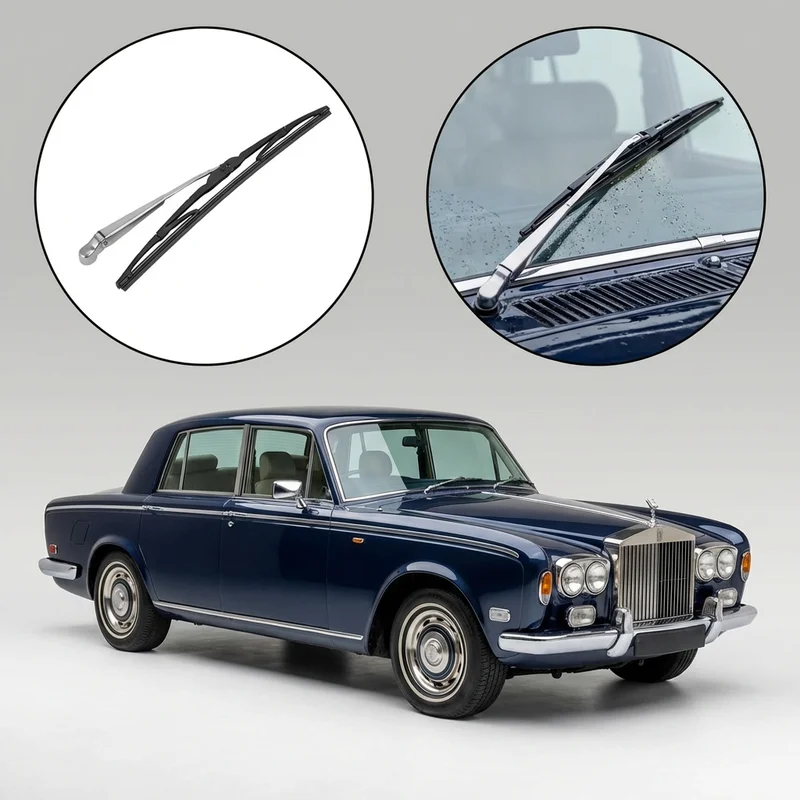 Driver Side Wiper Blade for Rolls-Royce Silver Shadow (1966 - 1976) - 1